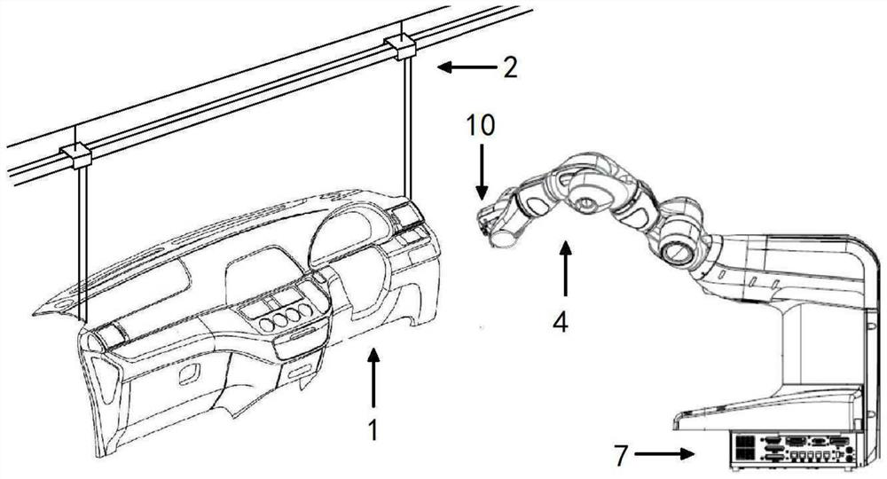 Detection equipment for vehicle assembly and vehicle assembly production system