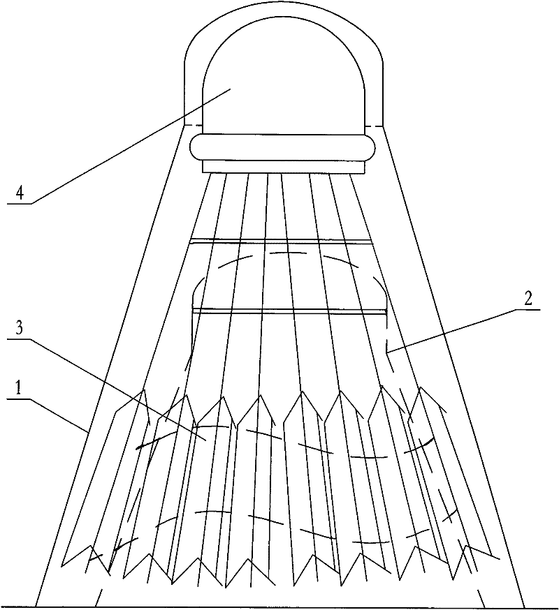 Packaging device and method for moisturizing badmintons