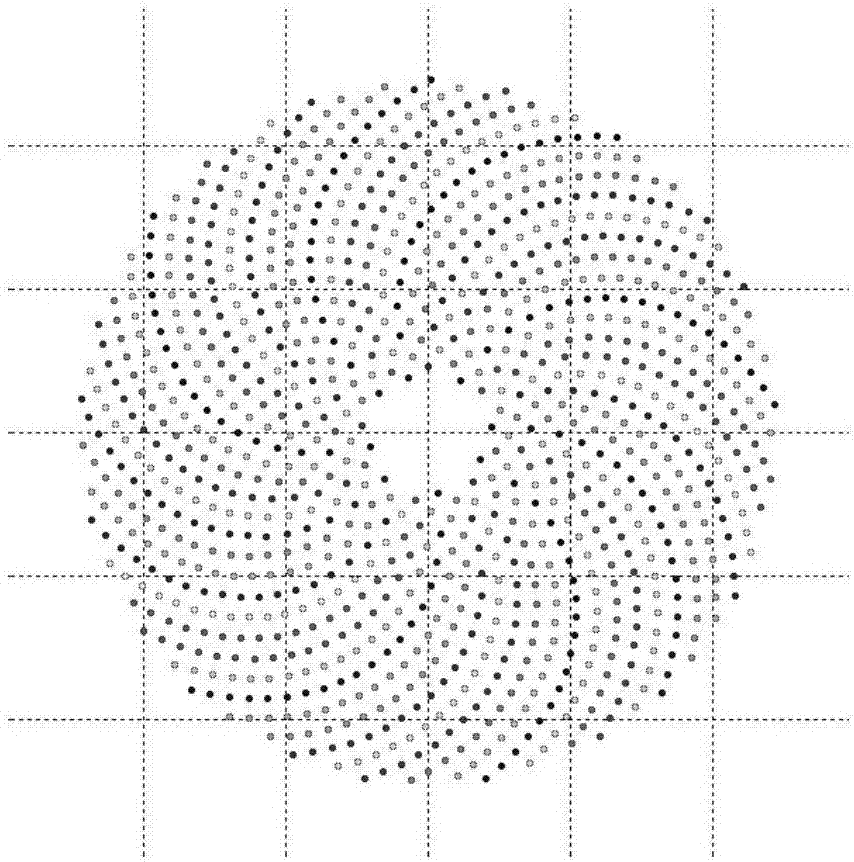 Novel arrangement method of bionic solar thermal mirror field