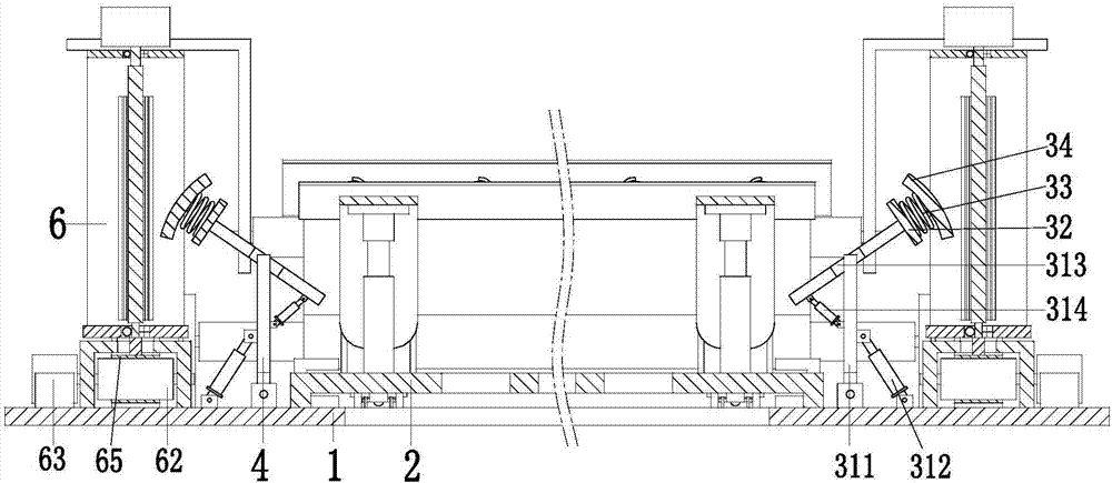 Ecological floating bed for purifying water eutrophication in scenic area of urban wetland