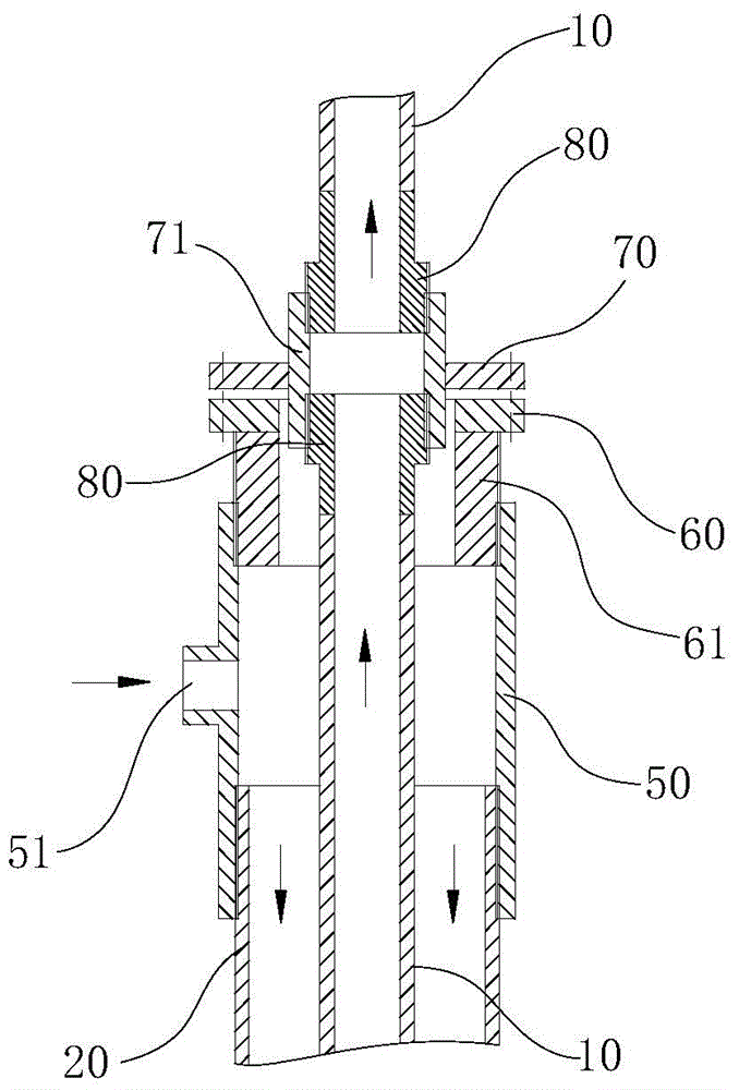 Ground temperature energy heat exchanger and mounting method thereof