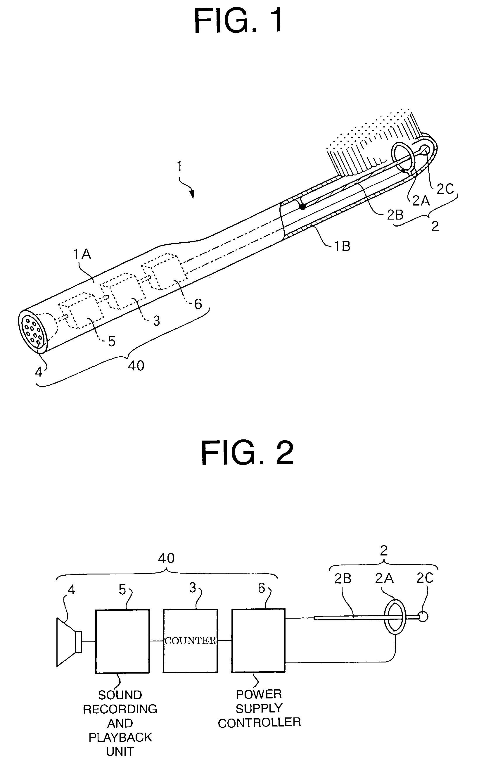 Toothbrush assembly with sound generating function