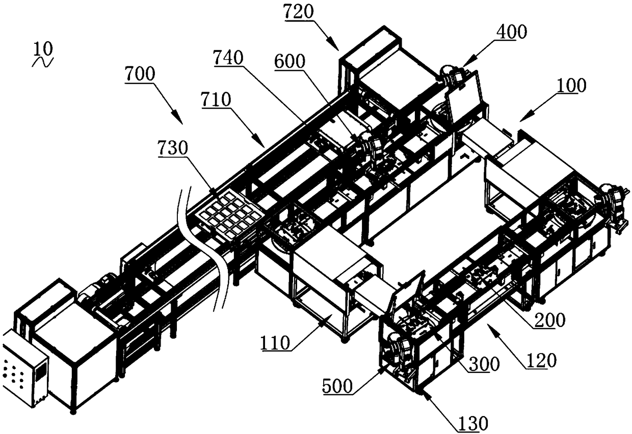 Audio electric board automatic detection and discharging system based on cyclic reflux