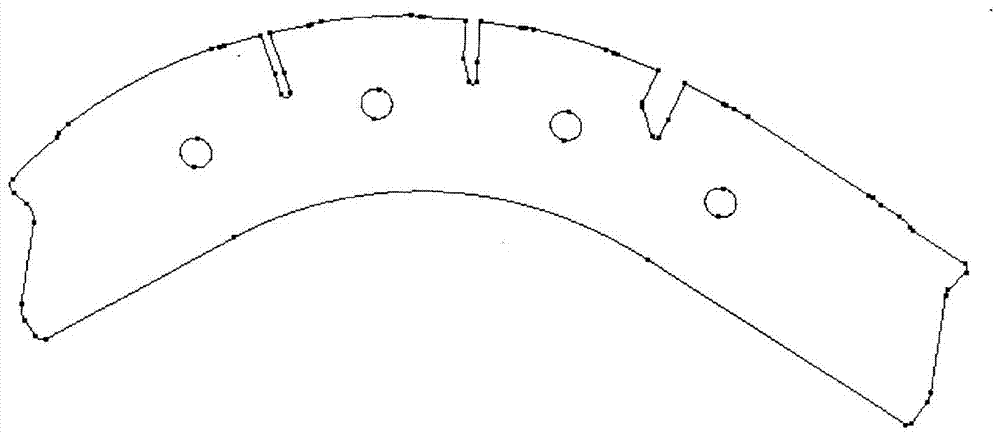 A blank preparation method for rubber bag forming thin-walled parts