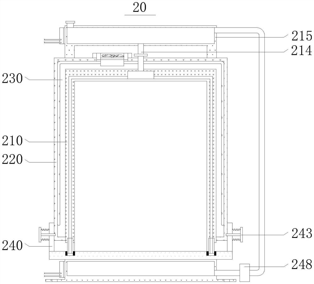 Engine with heat dissipation and cooling mechanism