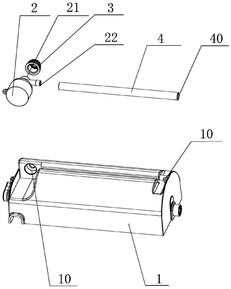 Ice-making water box for clear ice maker