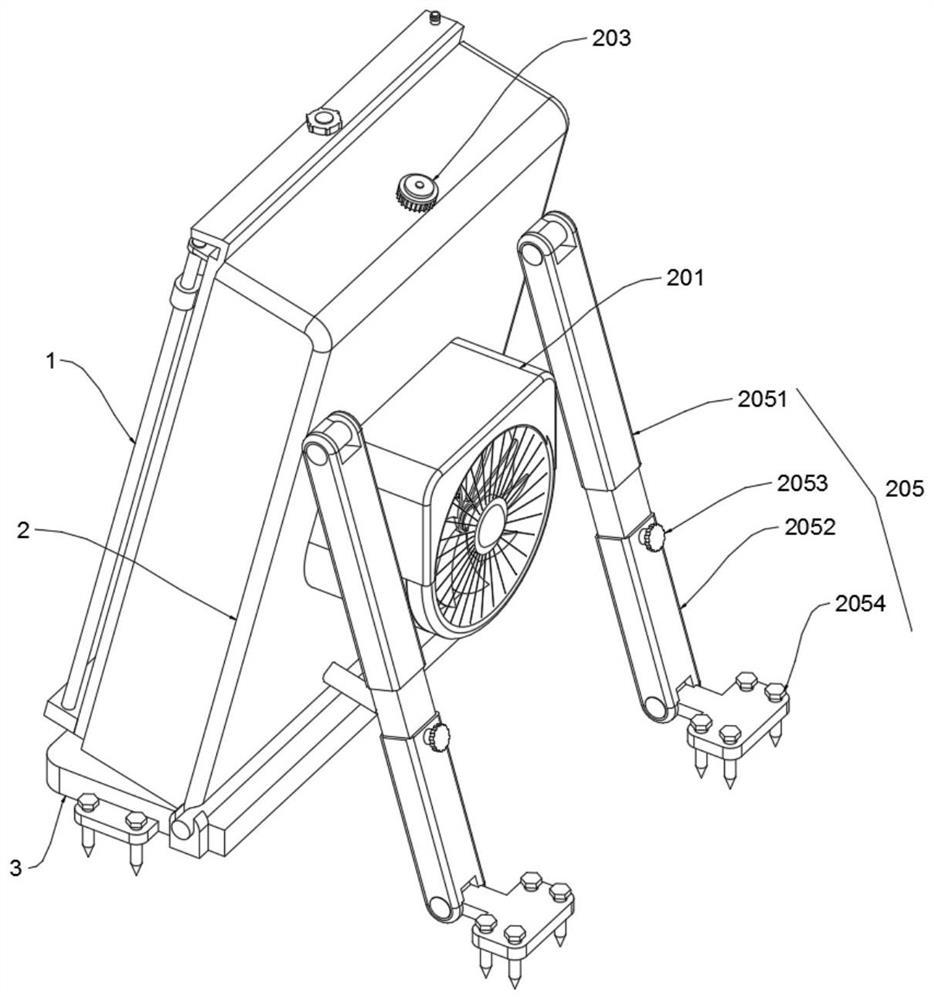 Dustproof isolation device convenient to disassemble and assemble for building construction