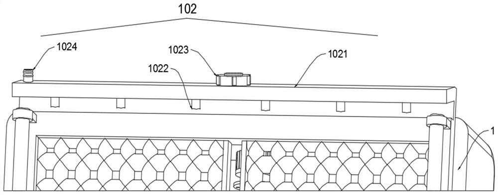 Dustproof isolation device convenient to disassemble and assemble for building construction