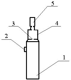 Preparation method of hollow capillary tubular gas chromatographic column in GDX porous polymer series