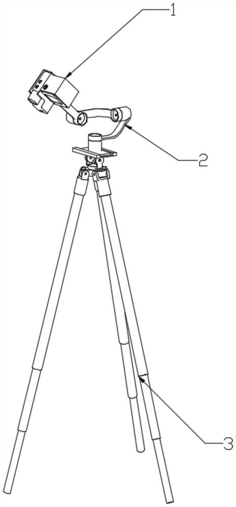 Laser suspension conductor length measuring assembly