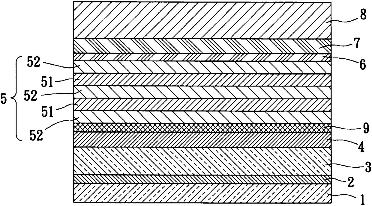 Nitride semiconductor structure and semiconductor light emitting element