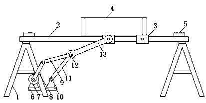 Tapping channel castable production and screening device