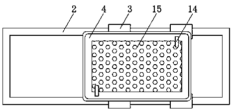 Tapping channel castable production and screening device