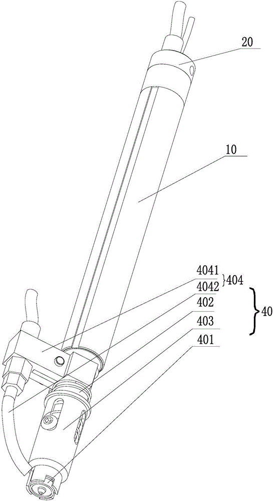 Sealed type hot gas welding unit and plastic welding equipment comprising same