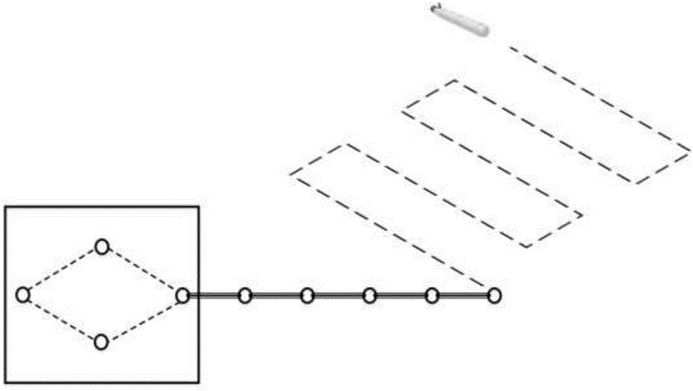 Optical guiding recovery system of autonomous underwater robot and recovery method of optical guiding recovery system