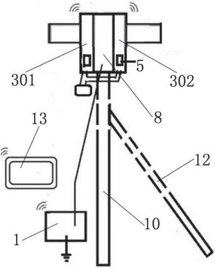 Line fault detection method, detection device and detection system