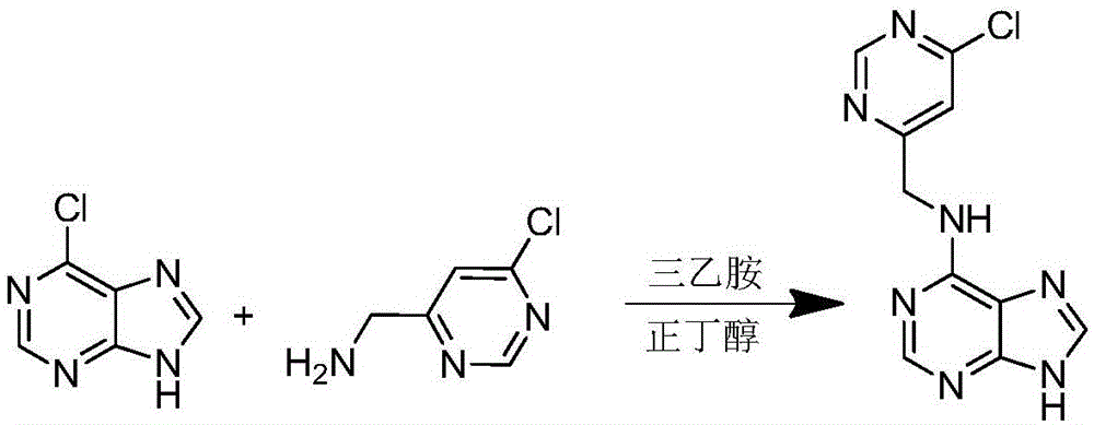6-substitued aminopurine compound acting on EGFR sensitive mutation kinase EGFR&lt;L858R&gt; and EGFR&lt;(d746-750)&gt; and application of 6-substitued aminopurine compound