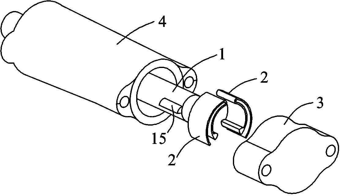 Self-locking device of gears of speed changer