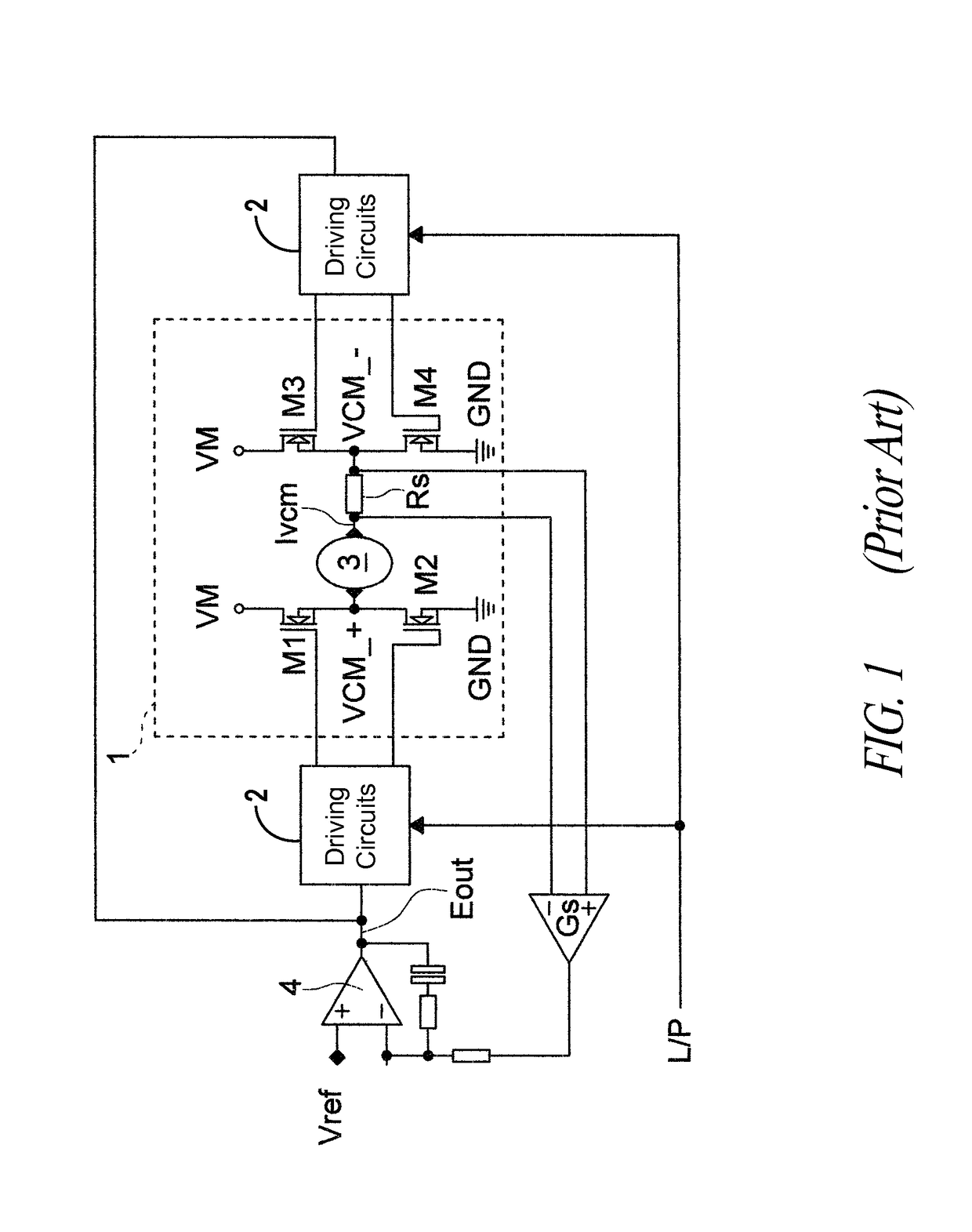 Device to synchronize the change of the driving mode of an electromagnetic load