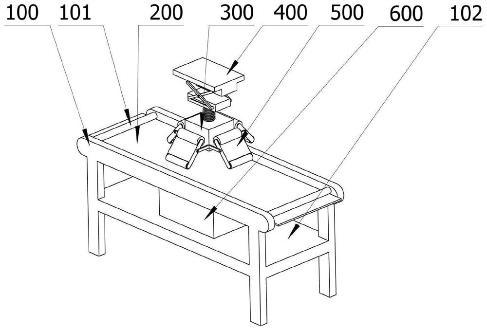 Plate sampling device