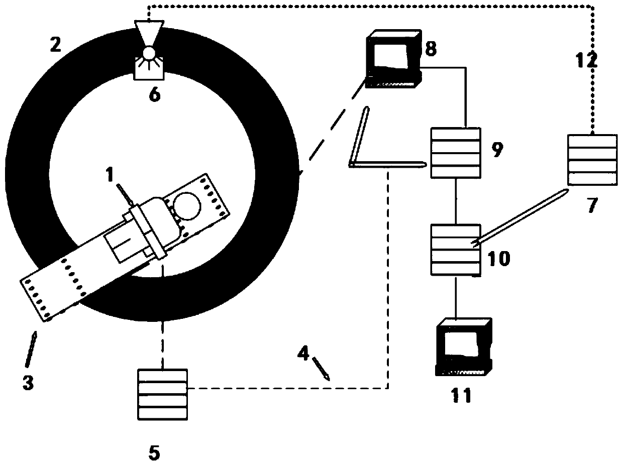 Respiratory gating and CT image fusion image guidance device and method thereof