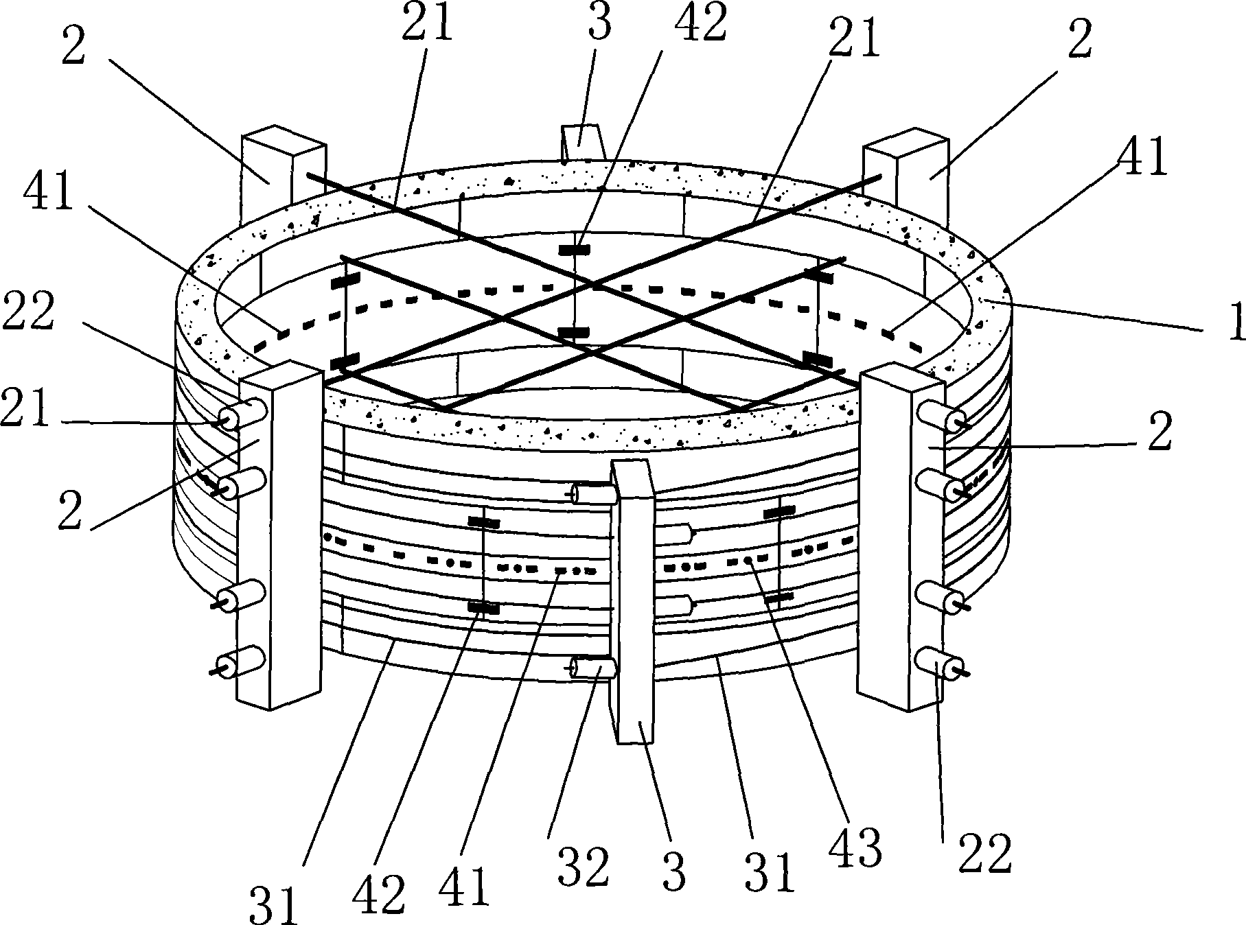 Hydraulic pressure and soil pressure independently loaded shield tunneling structure prototype experiment apparatus