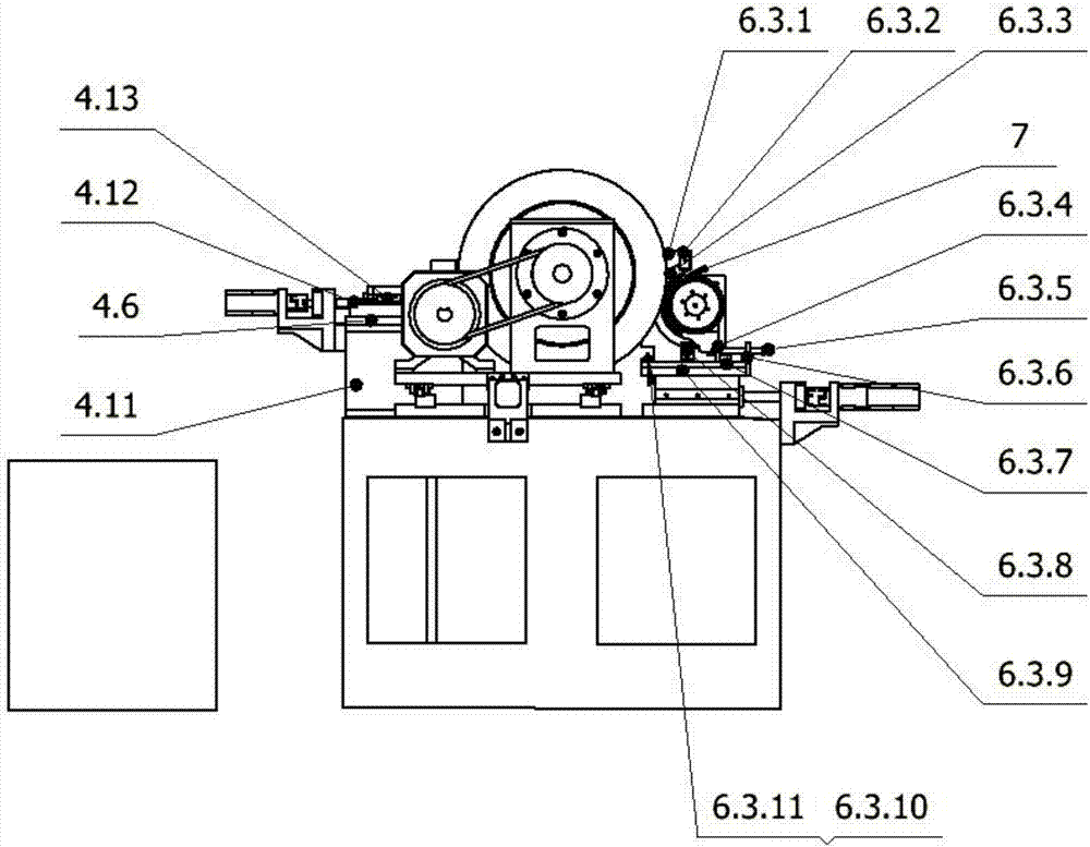 Method for utilizing self-made grinding machine to grind two end faces of aligning roller simultaneously