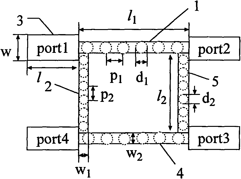 Small branch line coupler