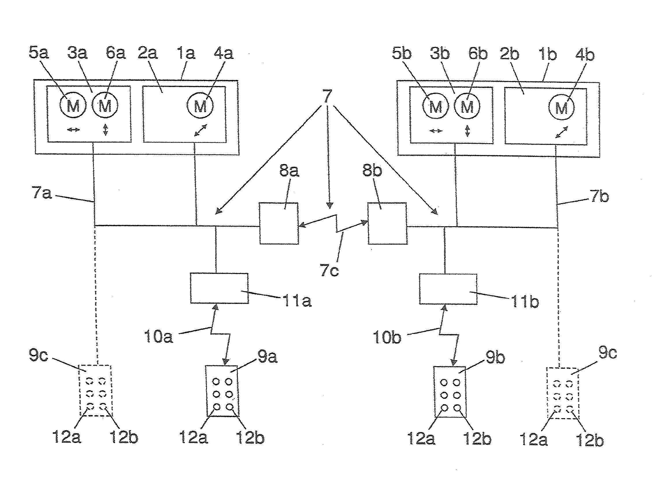 Method and control assembly for operating at least two lifting devices, in particular cranes, in parallel