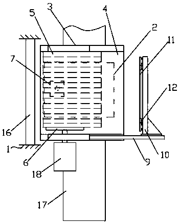 Wood board end leveling device and working method thereof