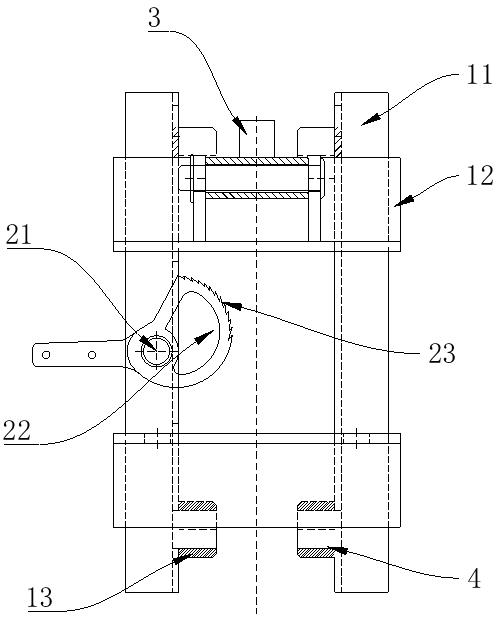 Multifunctional guide frame