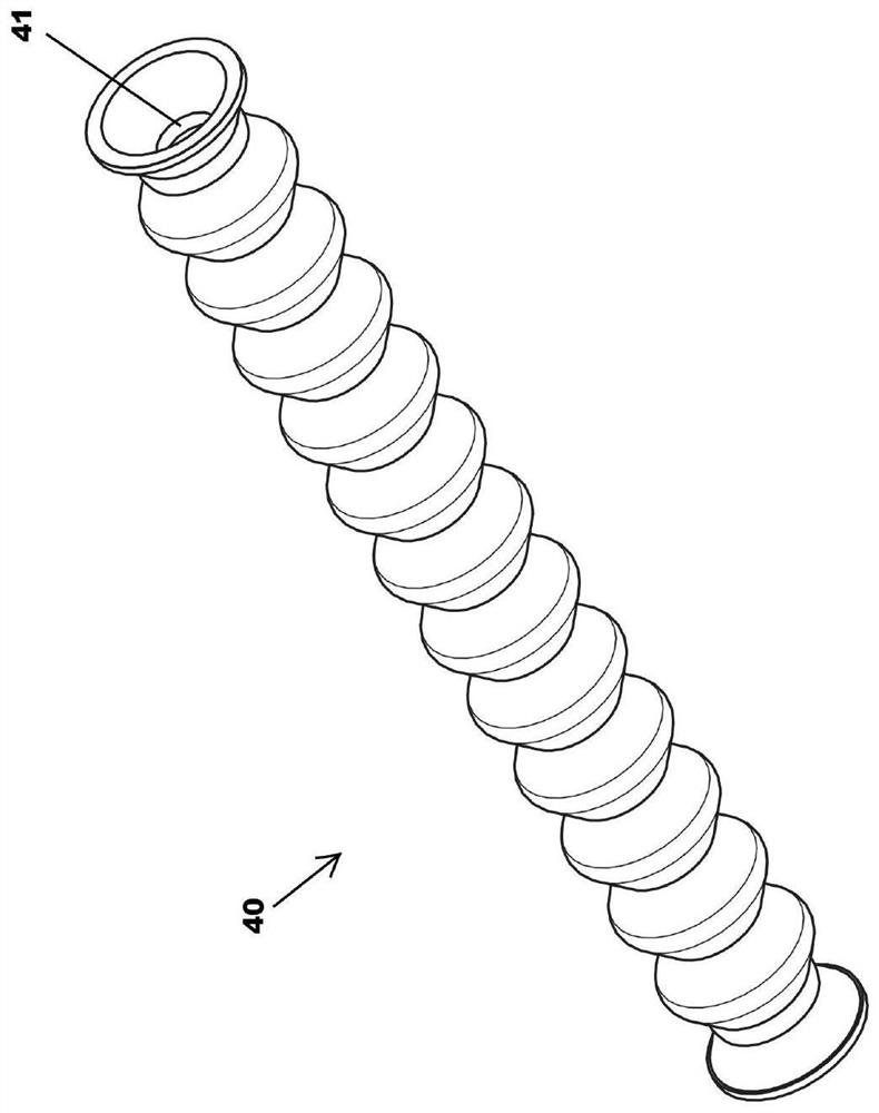 Reusable core needle biopsy device and disposable needle system to eliminate internal contamination risk in reusable portion of device