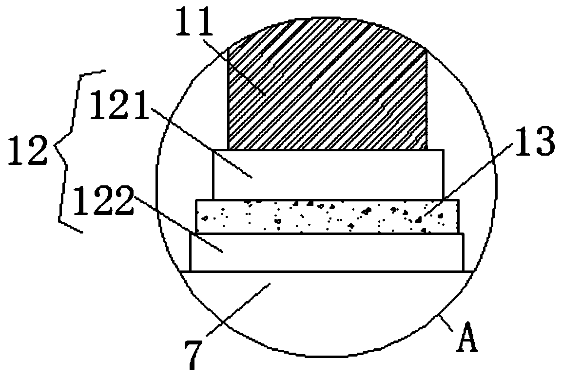 Novel stable new-energy battery protection box