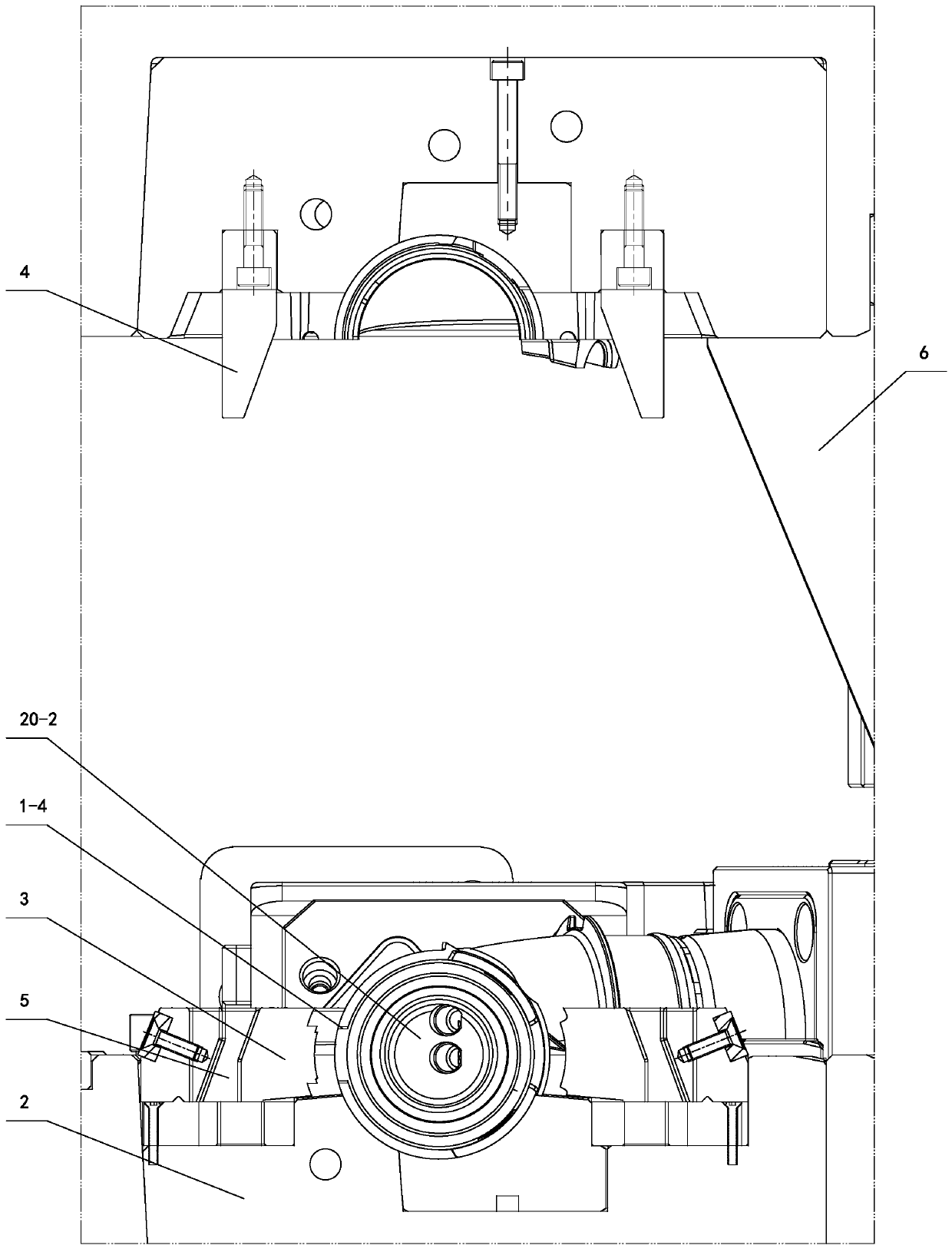 Automatic ejection mechanism for arc products