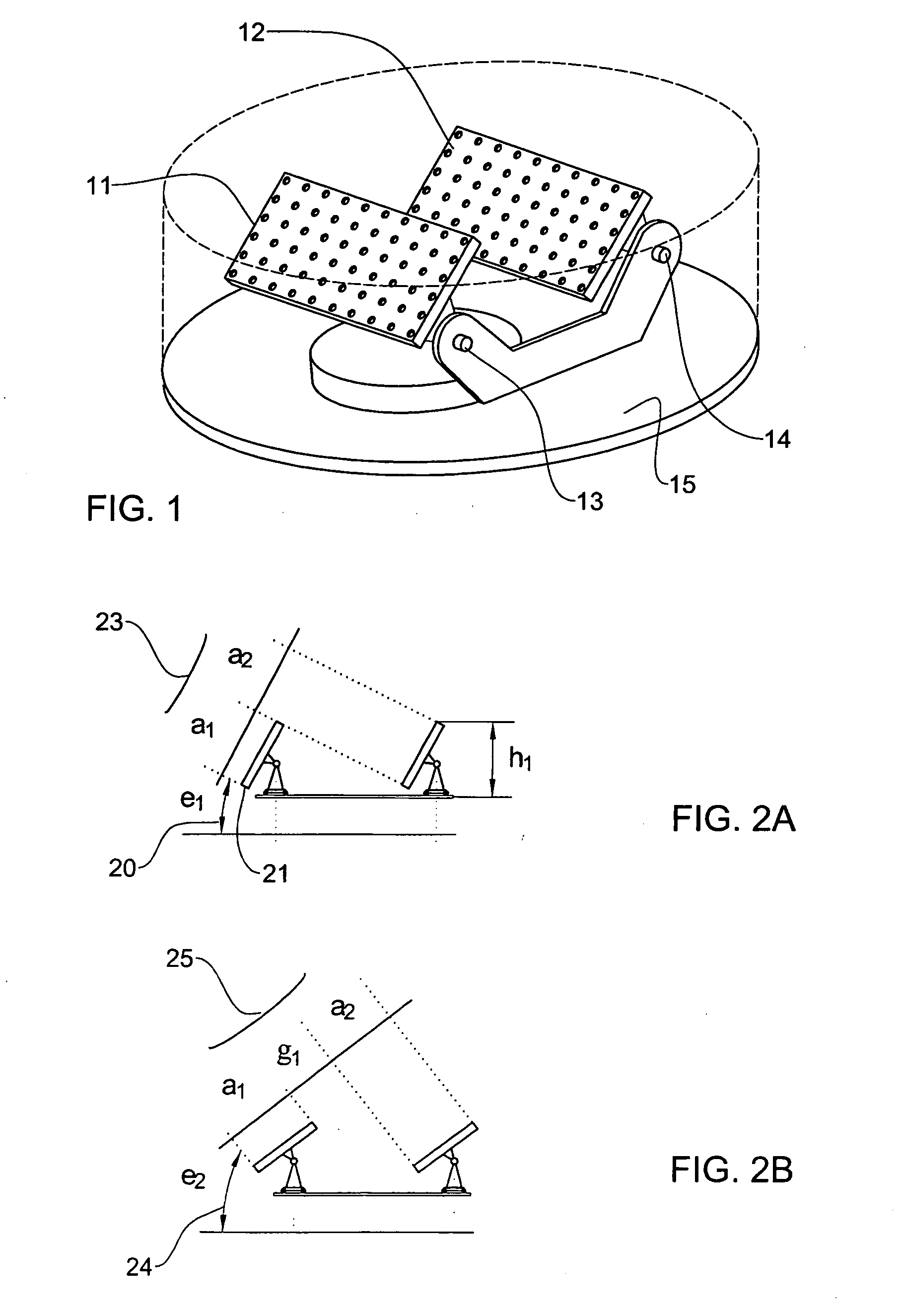 Mobile antenna system for satellite communications