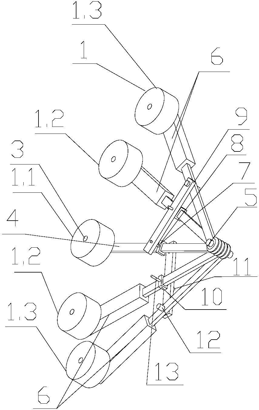 Curvature-adjustable abrasive-belt grinding wheel