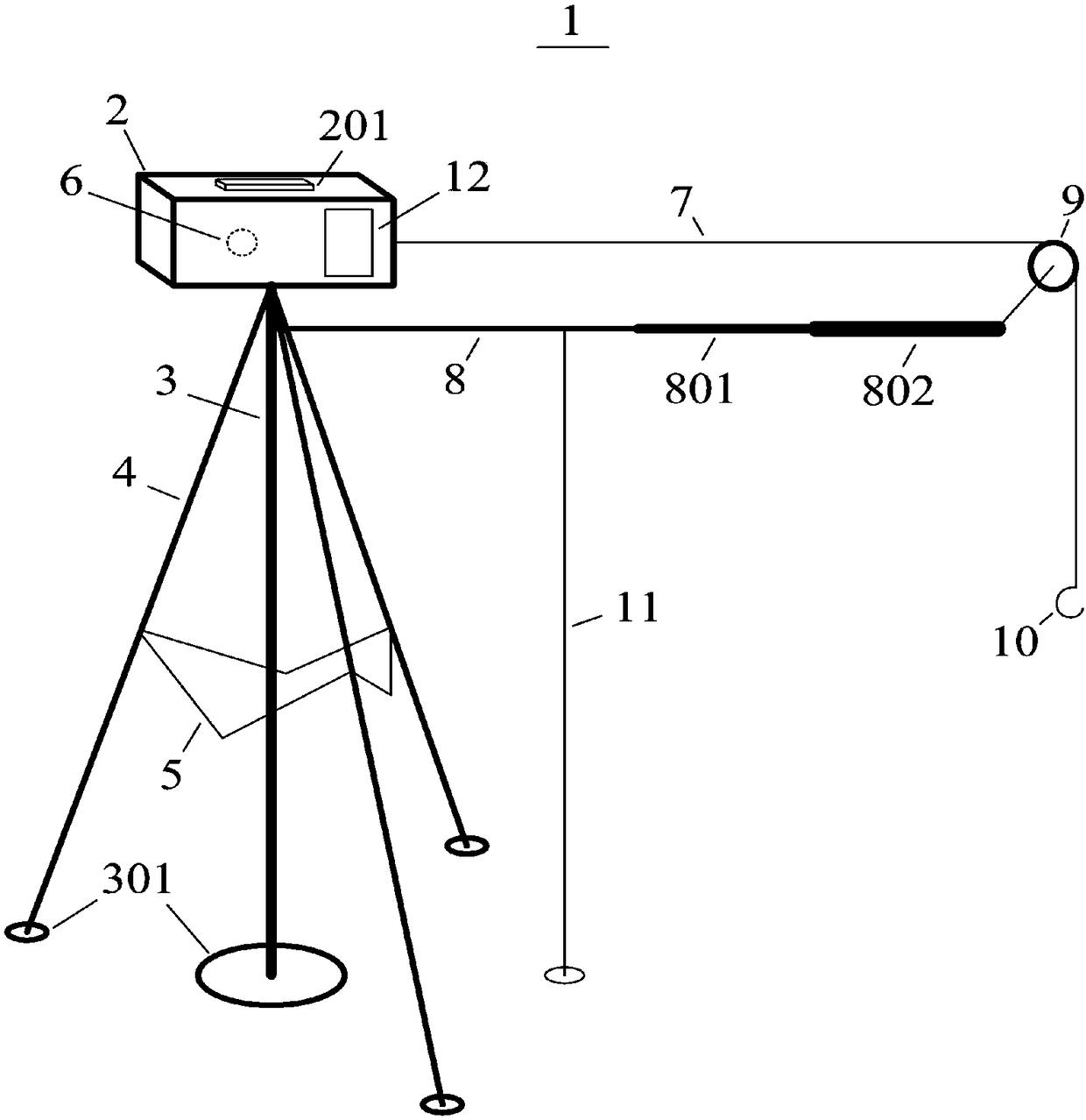 Building small crane and achieving method thereof