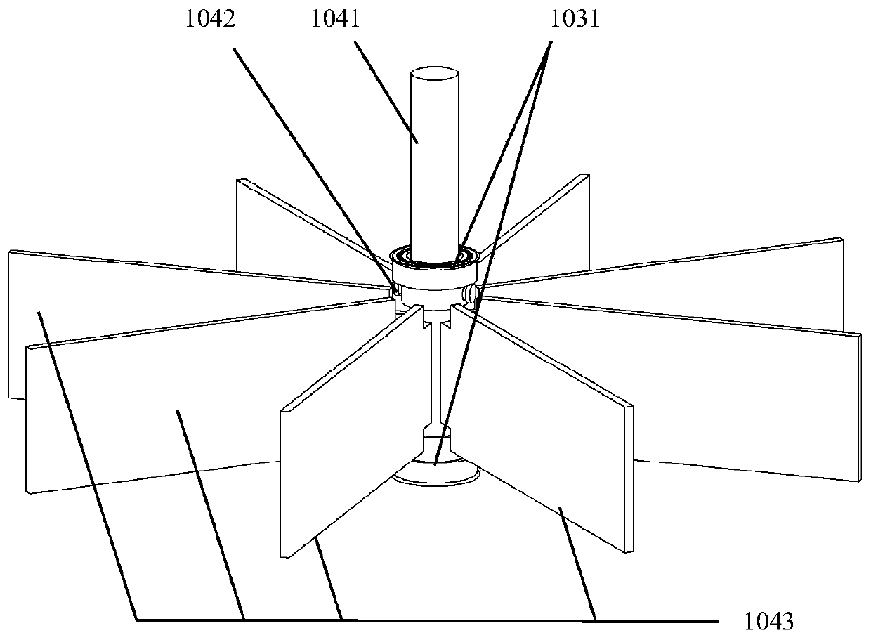 A turbine type viscous damper