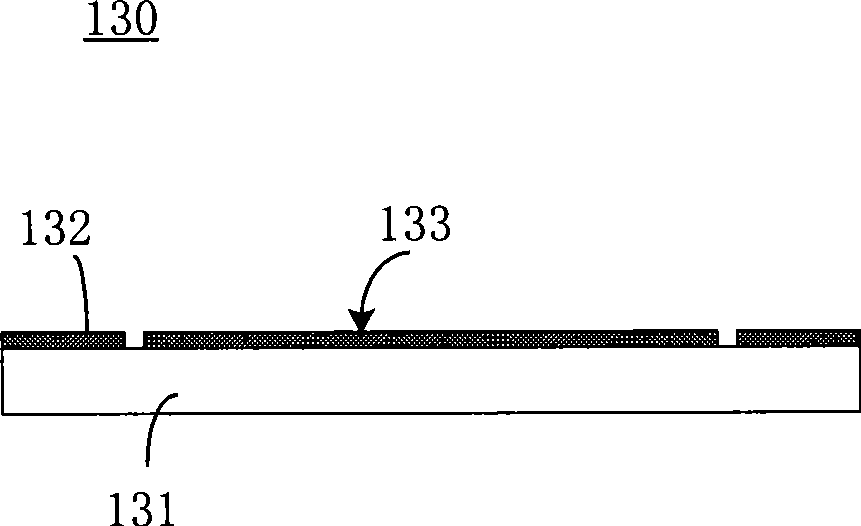 Method for improving non-mask photo-etching definition