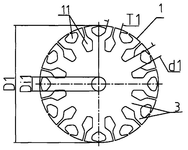 12-pole external-rotor capacitor-run asynchronous motor