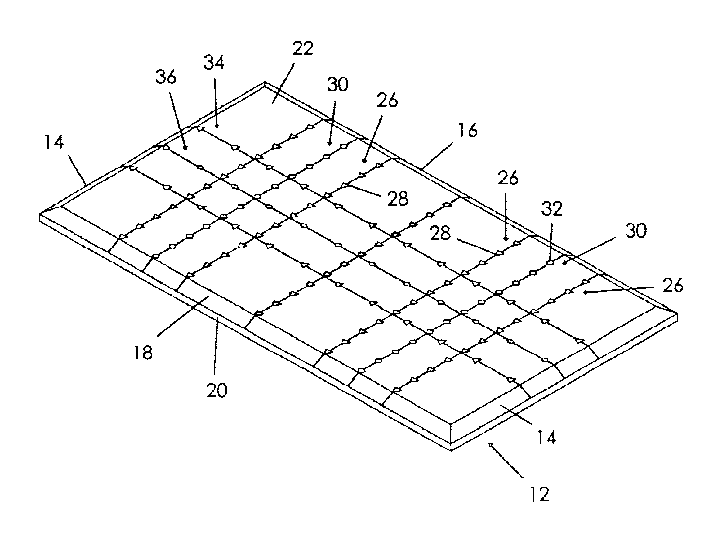 Construction material with multiple stud position indicia
