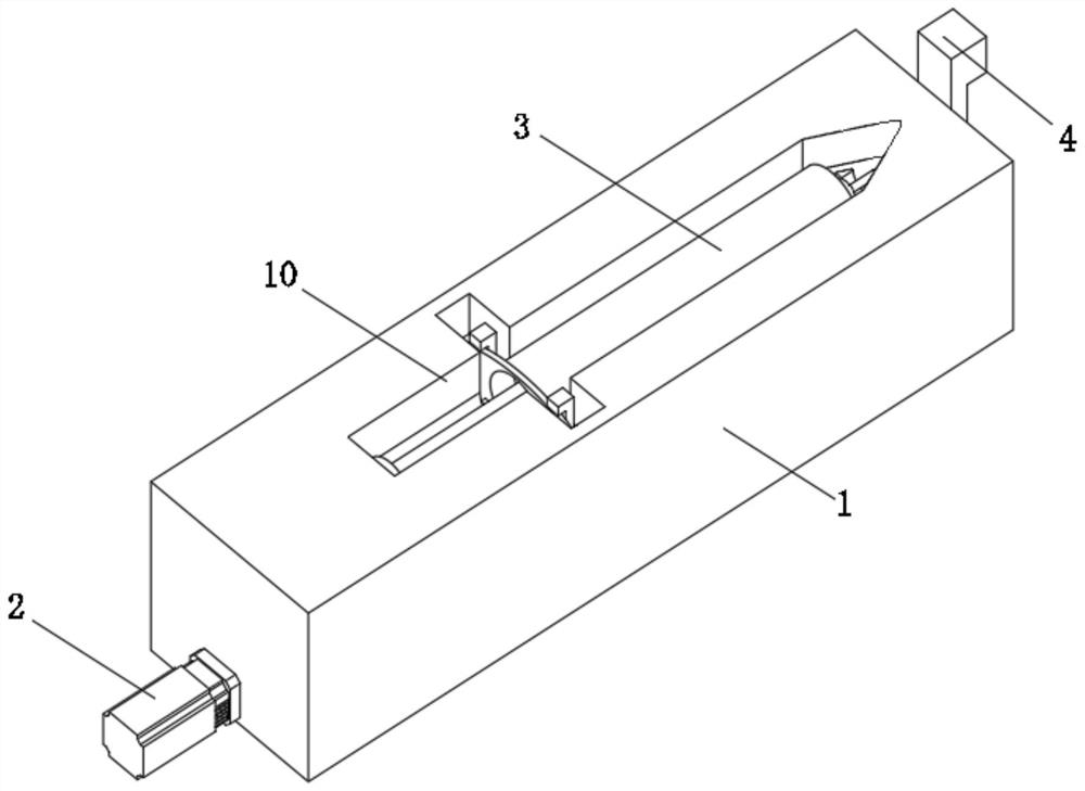 Propelling device for nerve block