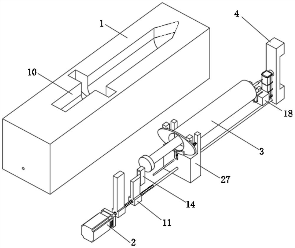 Propelling device for nerve block