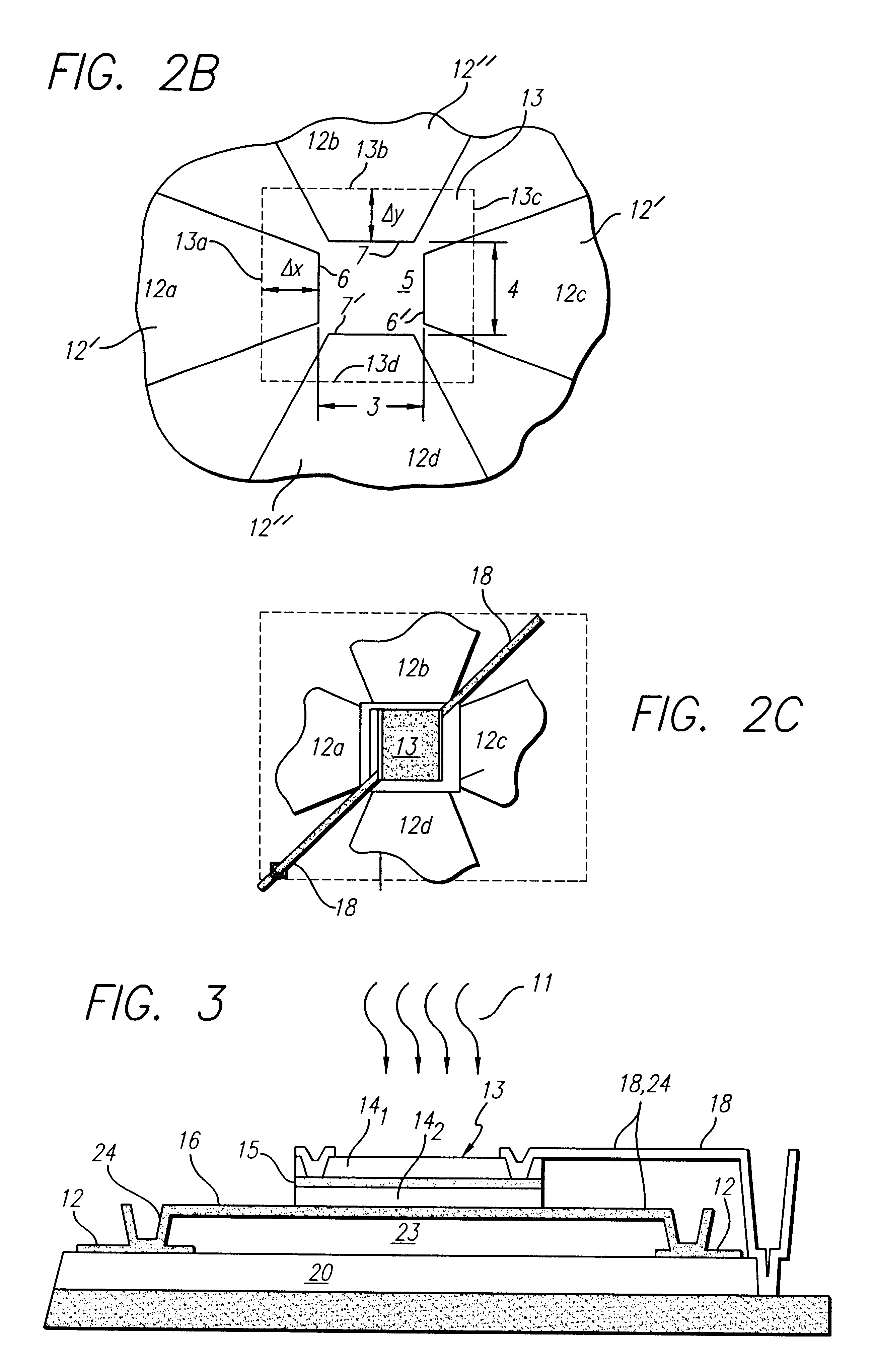 Architecture and method of coupling electromagnetic energy to thermal detectors