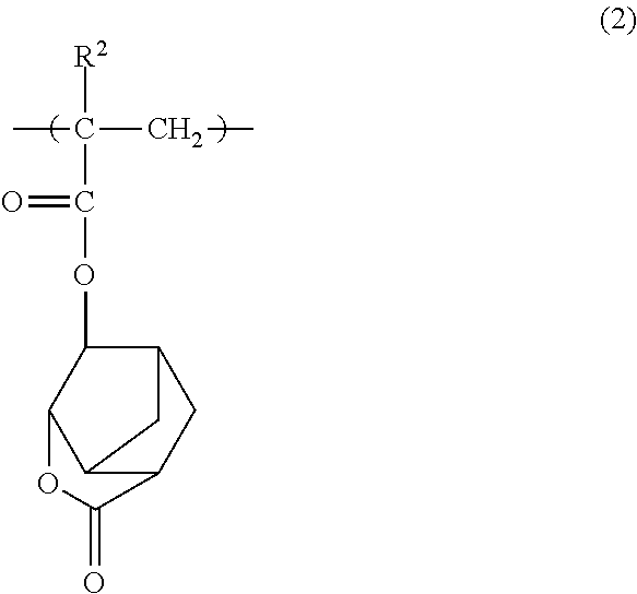 Lactone copolymer and radiation-sensitive resin composition