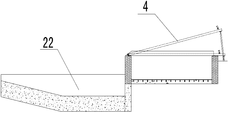 Slag water quenching method and device