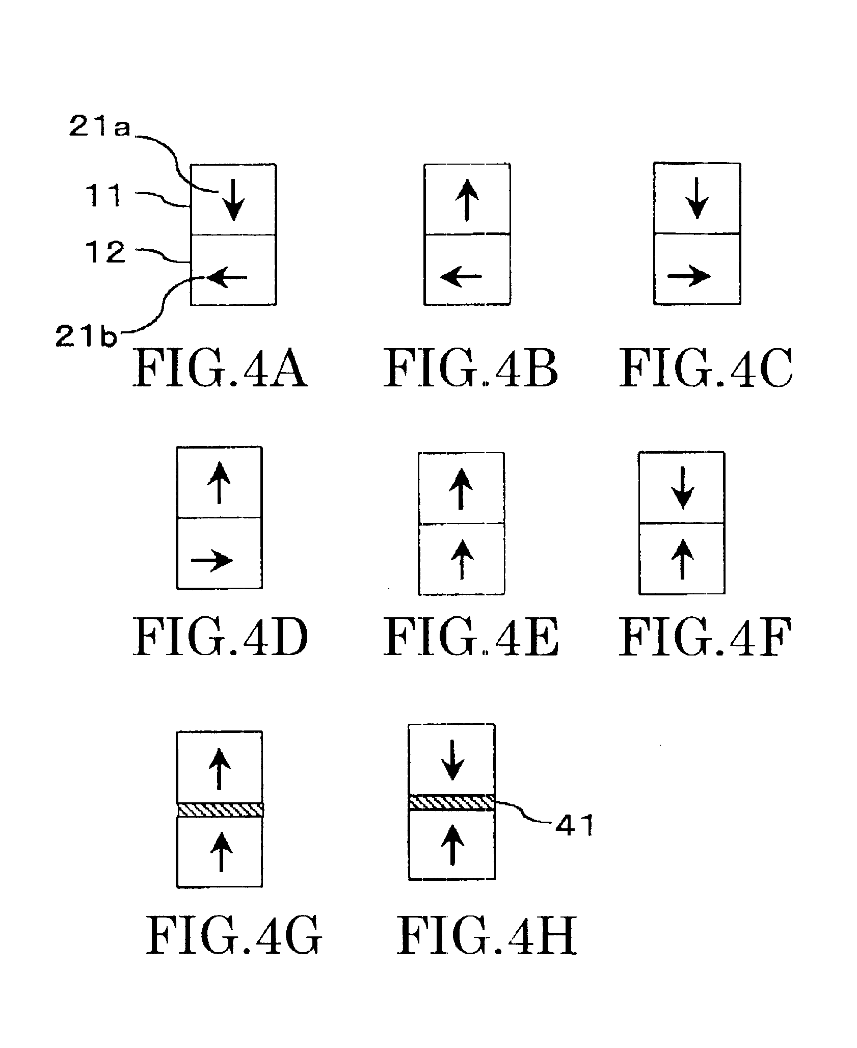 Magnetic recording medium including functional and recording layers orthogonally exchange coupled