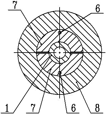 Lockable quick-fit sealing structure for small diameter tubular structure