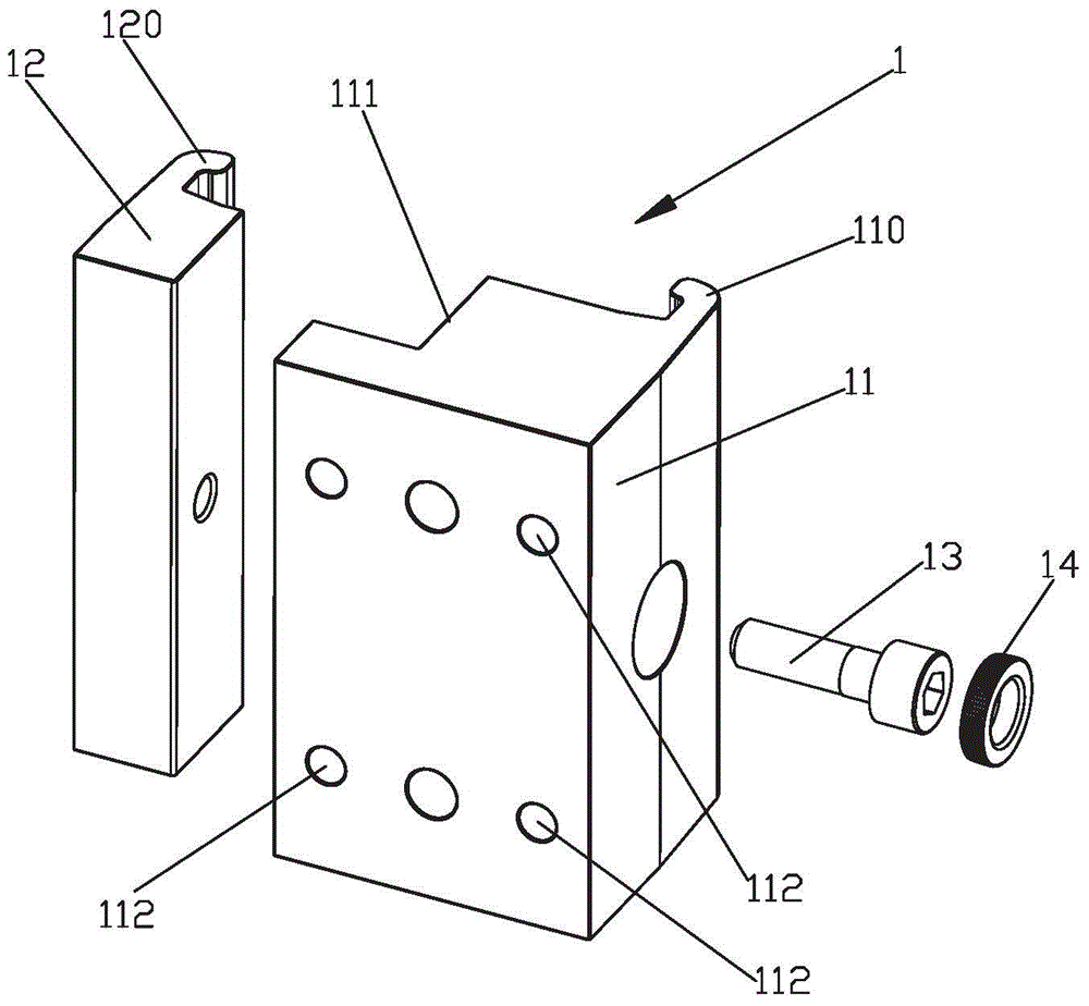 Modular adapter mechanism for medical crane