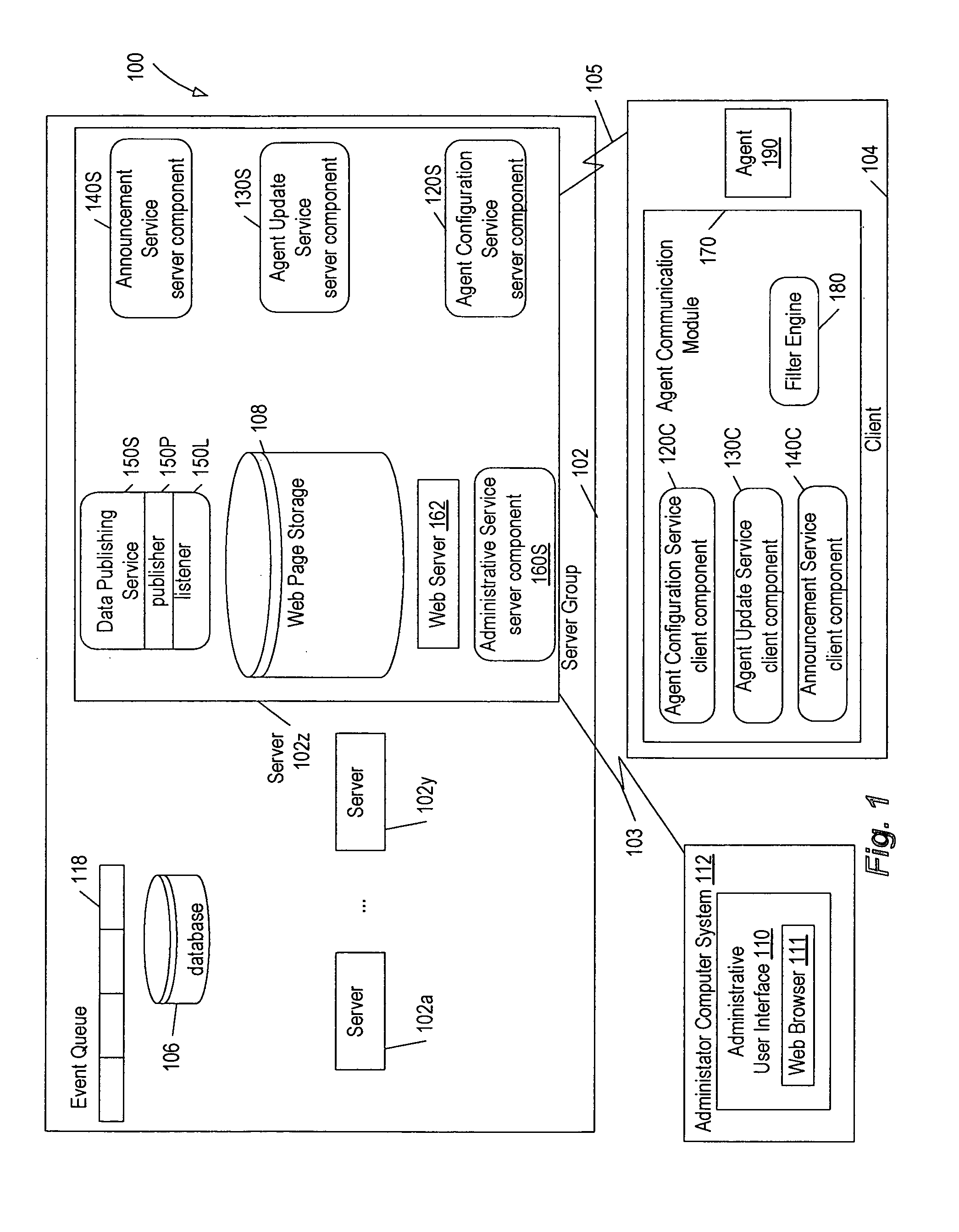 Large-scale targeted data distribution system